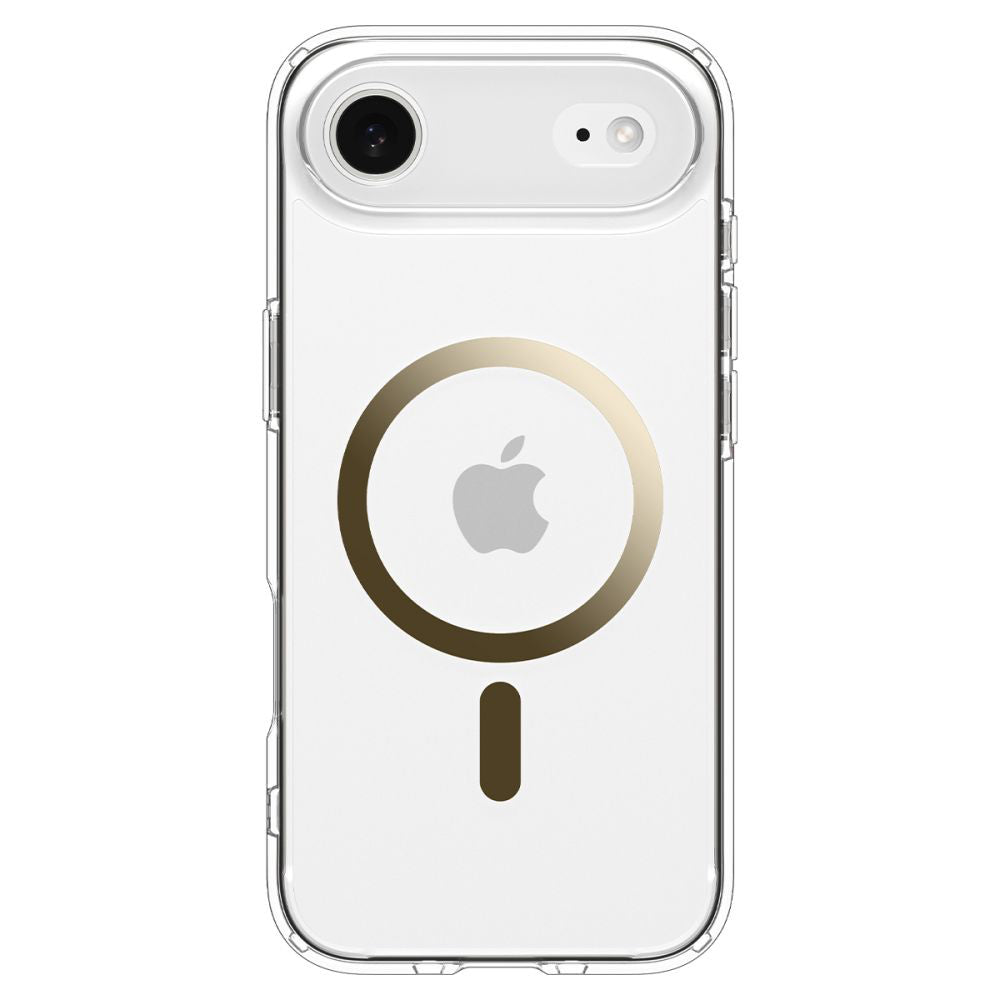Custodia MagSafe per Apple iPhone 17 Air, Spigen, Ultra Hybrid, Oro Trasparente ACS10315