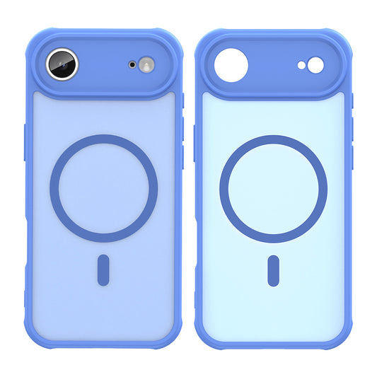 Custodia MagSafe per Apple iPhone 17 Air, Techsuit, HaloFrost II, Blu