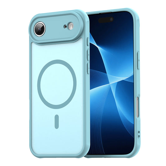 Custodia MagSafe per Apple iPhone 17 Air, Techsuit, HaloFrost II, Verde Chiaro