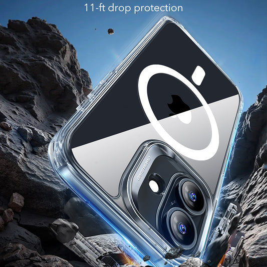 Custodia MagSafe per Apple iPhone 17, ESR, Classic Hybrid, Trasparente