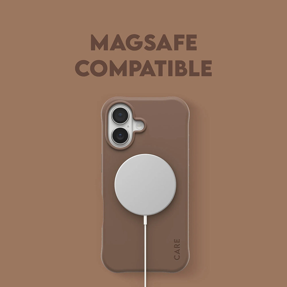 Custodia MagSafe per Apple iPhone 17, PanzerGlass, Care Fashionable, Marrone