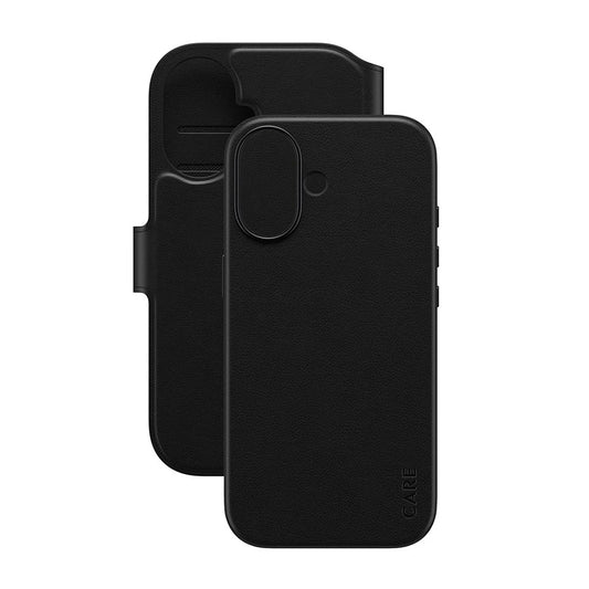 Custodia MagSafe per Apple iPhone 17, PanzerGlass, Care Feature Tango Two-in-One, Nera