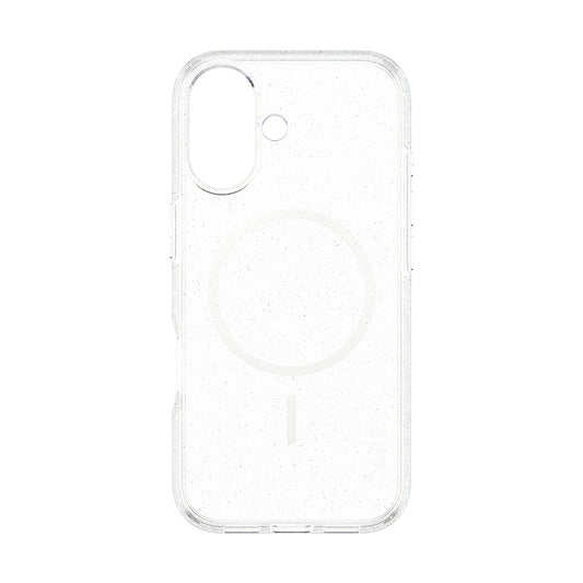 Custodia MagSafe per Apple iPhone 17, PanzerGlass, Care Urban Explorer Star Lit, Trasparente Bianca