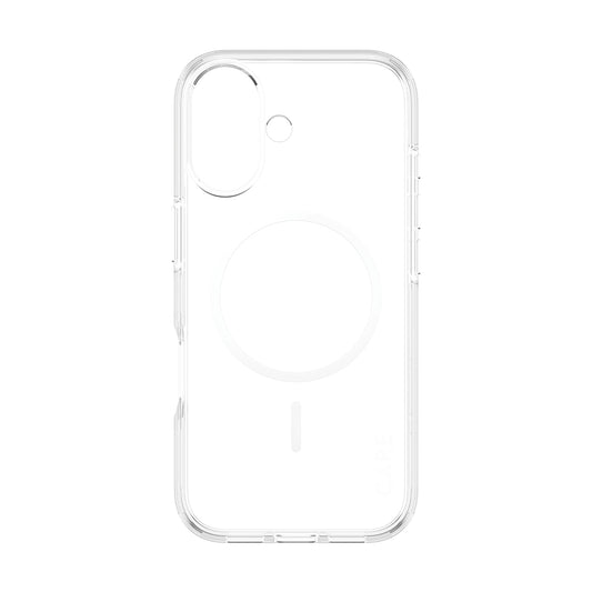 Custodia MagSafe per Apple iPhone 17, PanzerGlass, Care Urban Explorer, Trasparente Bianca