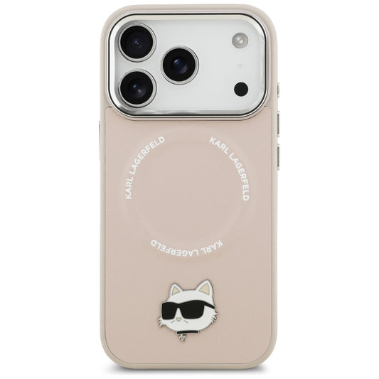 MagSafe Case for Apple iPhone 17 Pro, Karl Lagerfeld, Choupette Pin, Pink