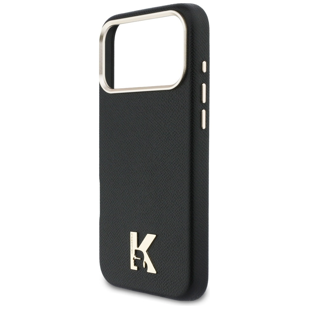 Custodia MagSafe per Apple iPhone 17 Pro Max, Karl Lagerfeld, Karl Head Logo, Nera