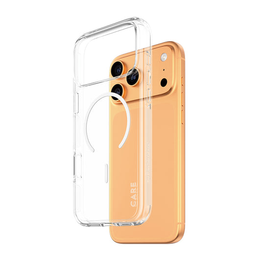 Custodia MagSafe per Apple iPhone 17 Pro Max, PanzerGlass, Care Urban Explorer, Trasparente Bianca