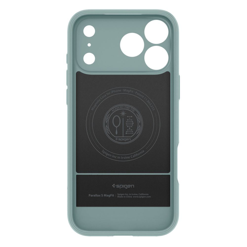 MagSafe Case for Apple iPhone 17 Pro Max, Spigen, Caseology Parallax S, Green ACS09912