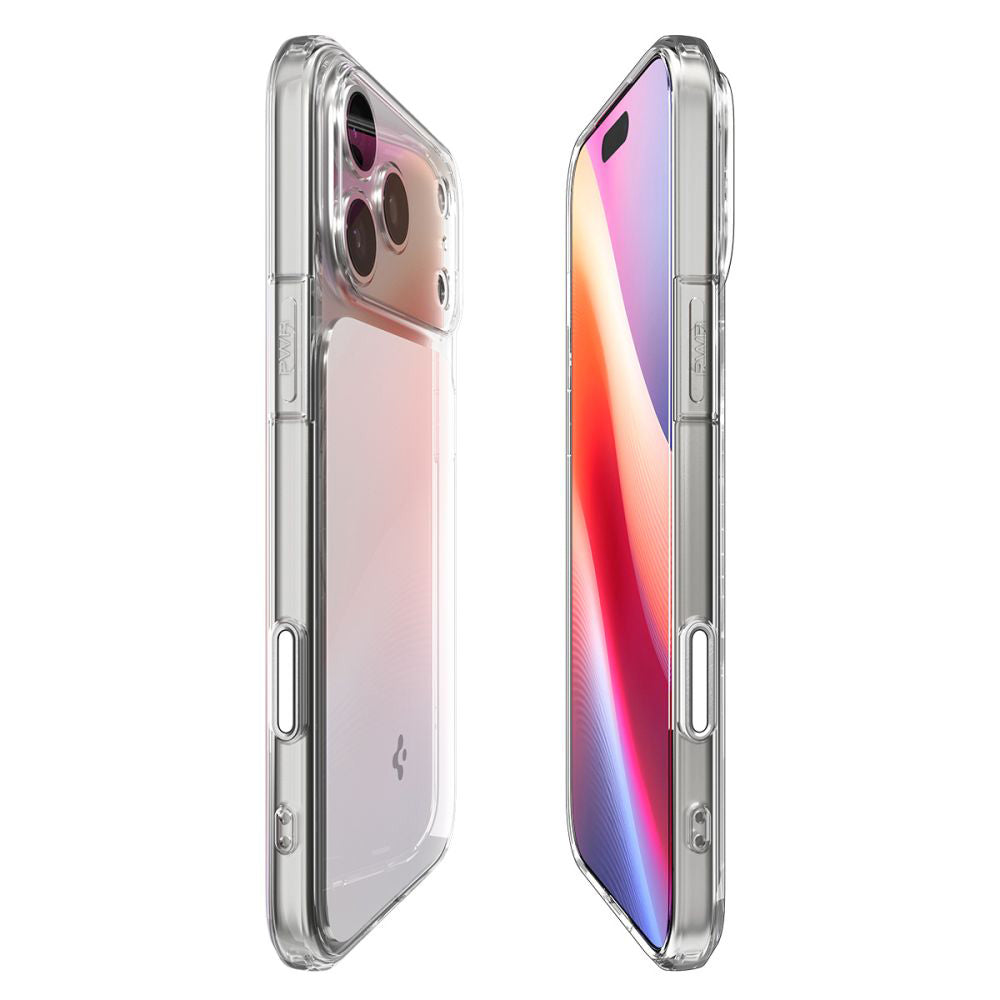 Custodia MagSafe per Apple iPhone 17 Pro Max, Spigen, Ultra Hybrid T, Bianca ACS10280