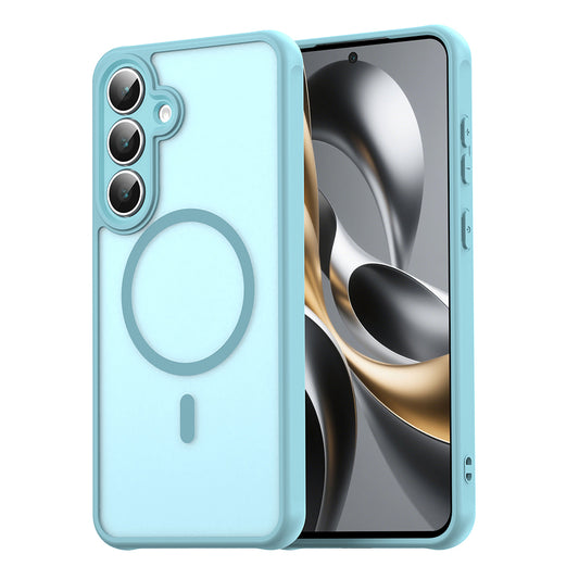 Custodia MagSafe per Apple iPhone 17 Pro Max, Techsuit, HaloFrost II, Verde Chiaro