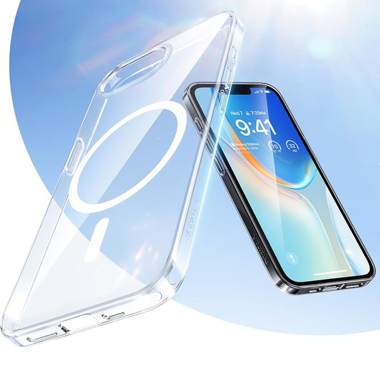 Custodia MagSafe per Apple iPhone 17 Pro Max, Torras, SlimFit, Trasparente