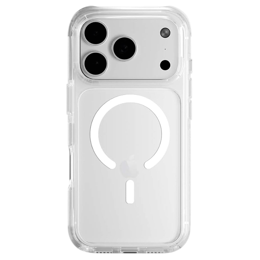 Custodia MagSafe per Apple iPhone 17 Pro Max, UNIQ, Combat MagClick, Bianca