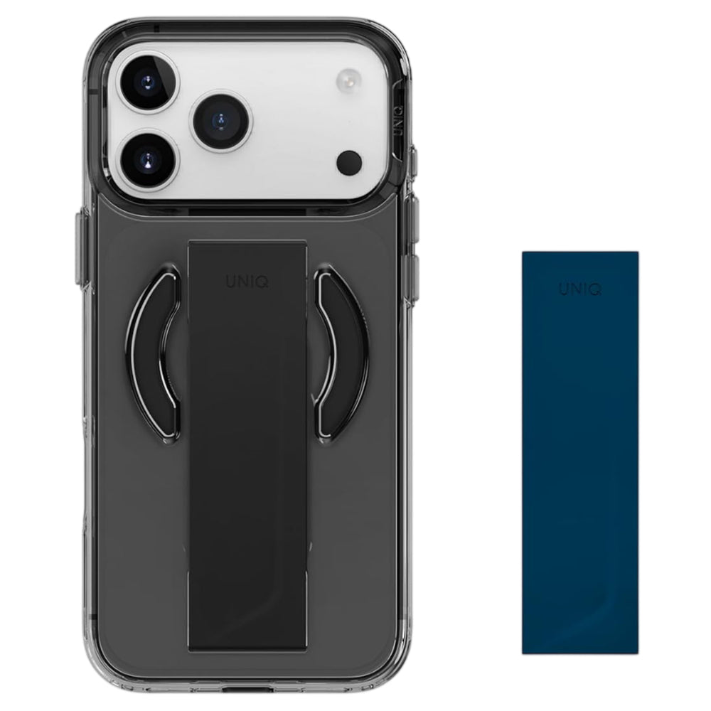 Custodia MagSafe per Apple iPhone 17 Pro Max, UNIQ, Heldro Air MagClick, Nera