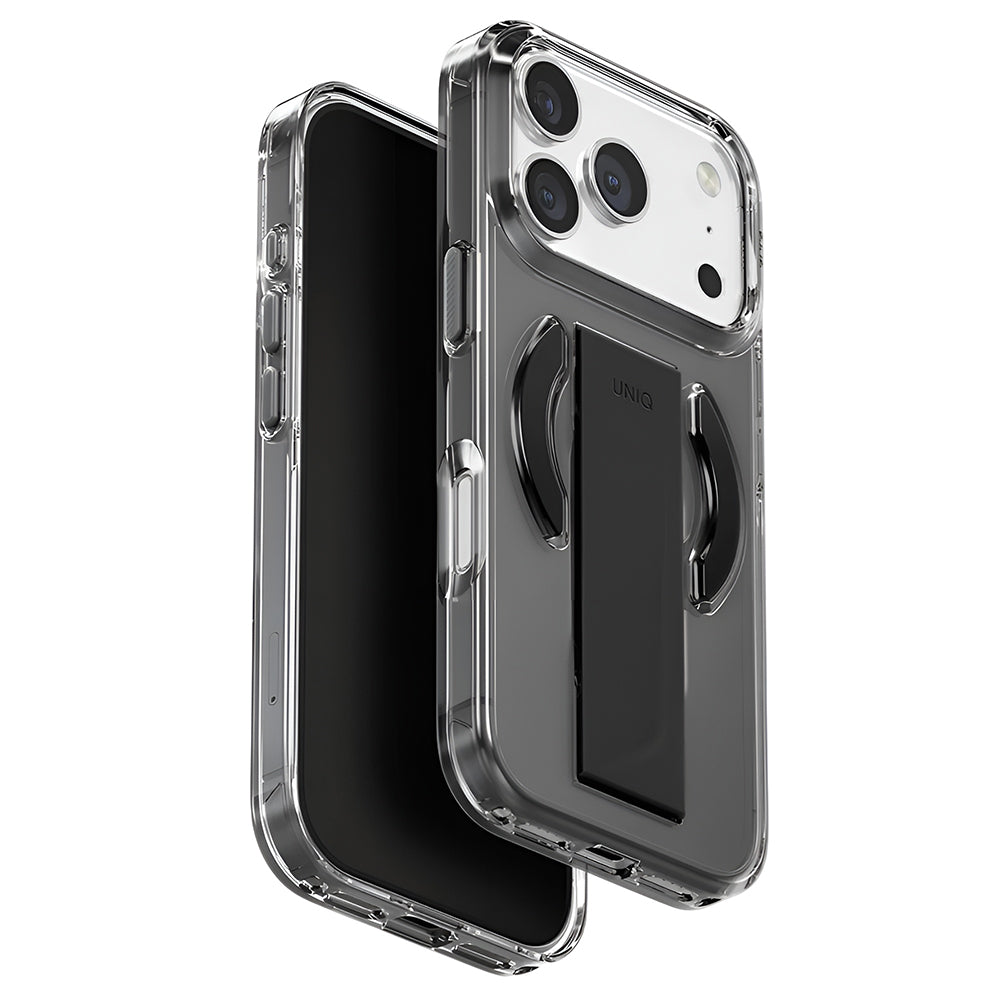 Custodia MagSafe per Apple iPhone 17 Pro Max, UNIQ, Heldro Air MagClick, Nera