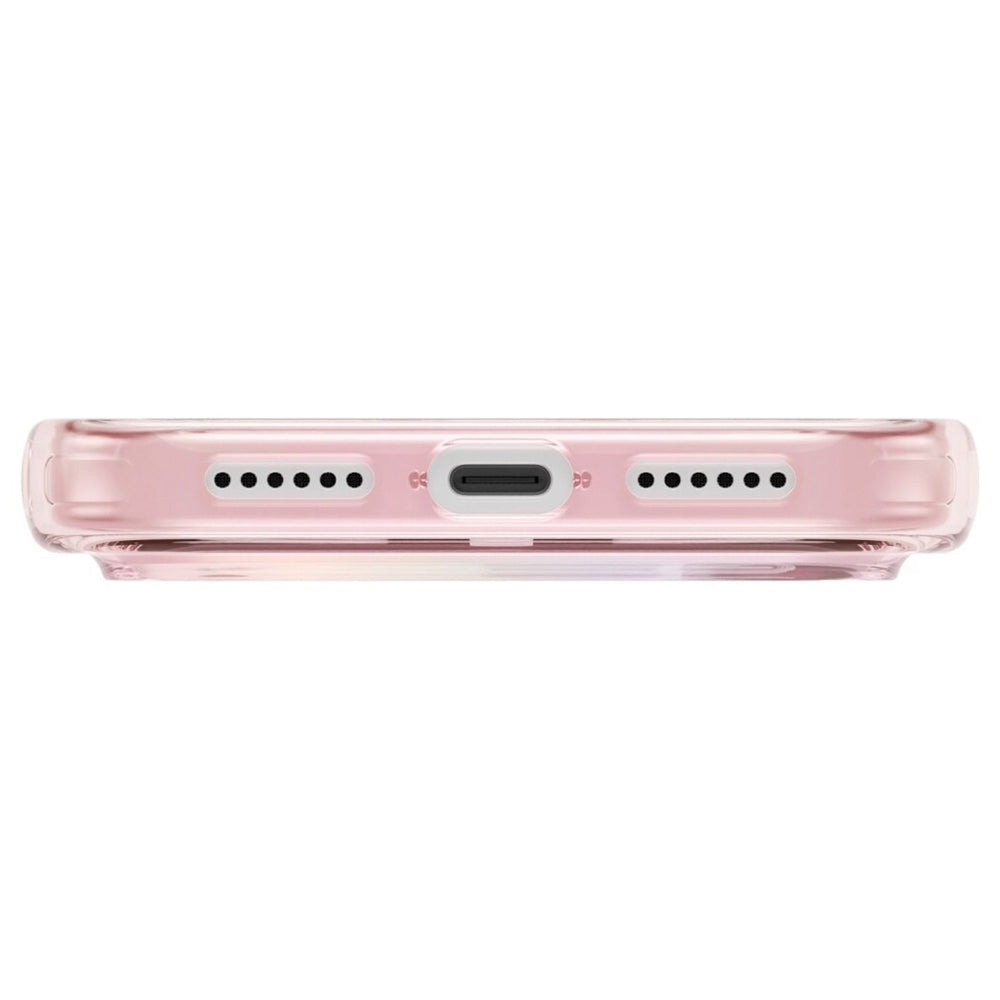 Custodia MagSafe per Apple iPhone 17 Pro Max, UNIQ, Iridescia MagClick, Blu Pastello