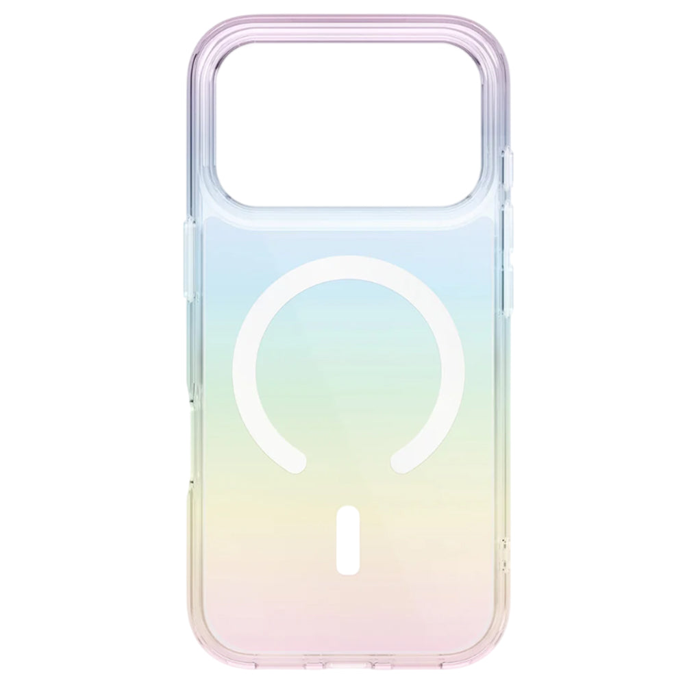 Custodia MagSafe per Apple iPhone 17 Pro Max, UNIQ, Iridescia MagClick, Multicolore