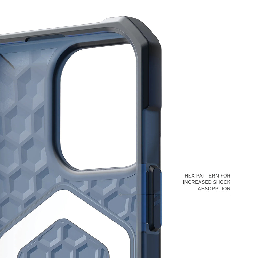 Custodia MagSafe per Apple iPhone 17 Pro Max, Urban Armor Gear, Essential Armor, Blu