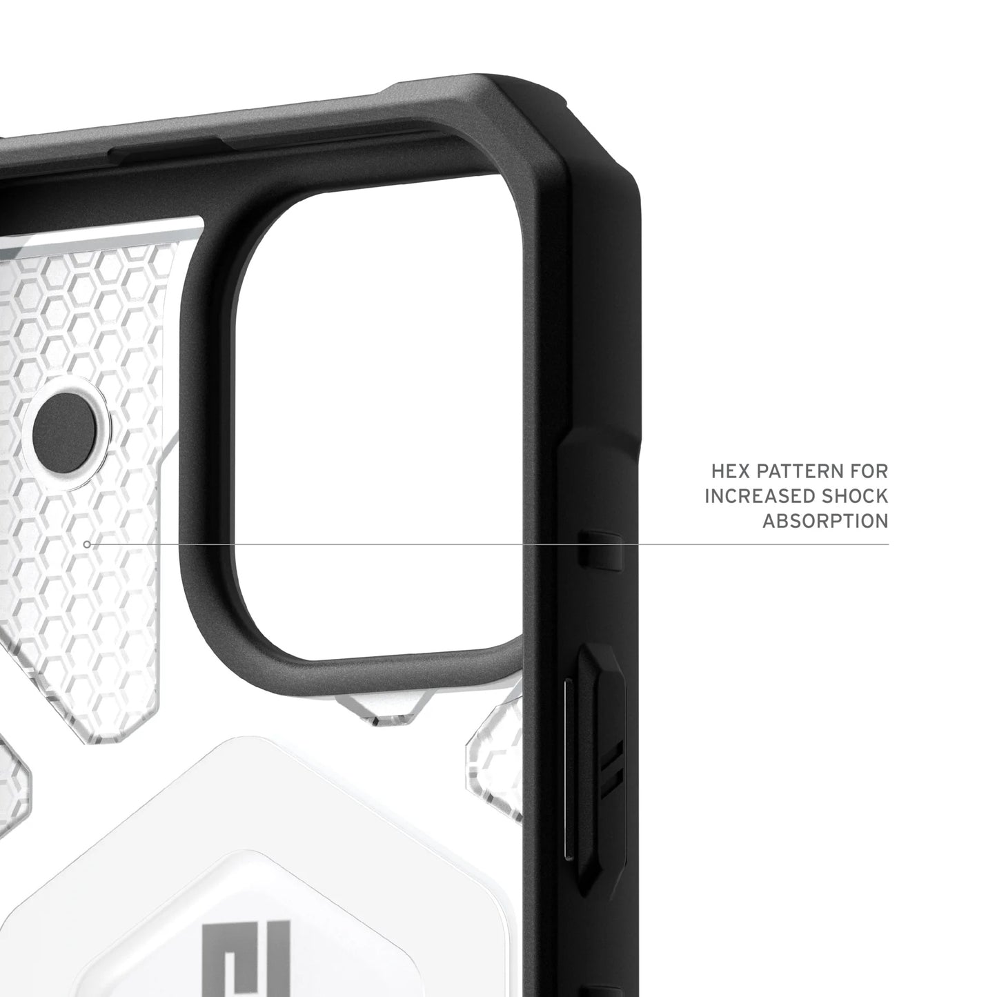 Custodia MagSafe per Apple iPhone 17 Pro Max, Urban Armor Gear, Pathfinder Clear, Trasparente