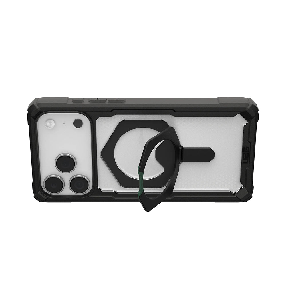 Custodia MagSafe per Apple iPhone 17 Pro Max, Urban Armor Gear, Plasma XTE, Nera Trasparente
