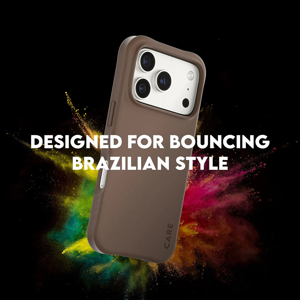Custodia MagSafe per Apple iPhone 17 Pro, PanzerGlass, Care Fashionable, Marrone