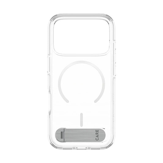 Custodia MagSafe per Apple iPhone 17 Pro, PanzerGlass, con Supporto Kickstand, Trasparente