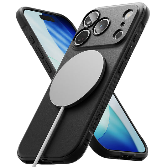 Custodia MagSafe per Apple iPhone 17 Pro, Ringke, Onyx, Nera