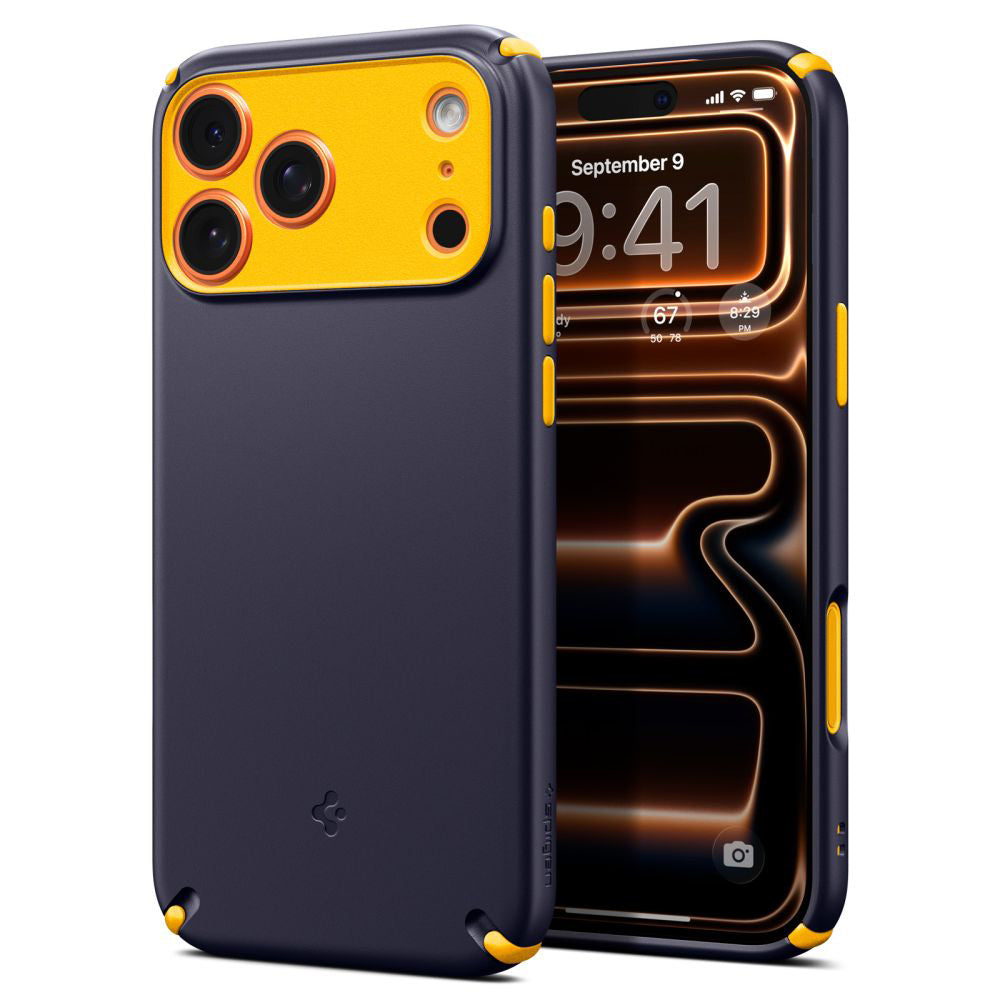 Custodia MagSafe per Apple iPhone 17 Pro, Spigen, Caseology Nano Pop Hybrid, Viola ACS11149