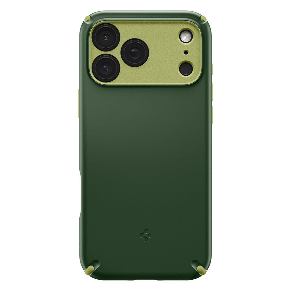 Custodia MagSafe per Apple iPhone 17 Pro, Spigen, Caseology Nano Pop Hybrid, Verde ACS11150