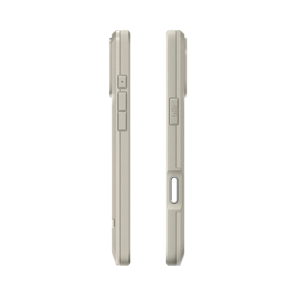 Custodia MagSafe per Apple iPhone 17 Pro, Spigen, Classic LS, Crema ACS10479