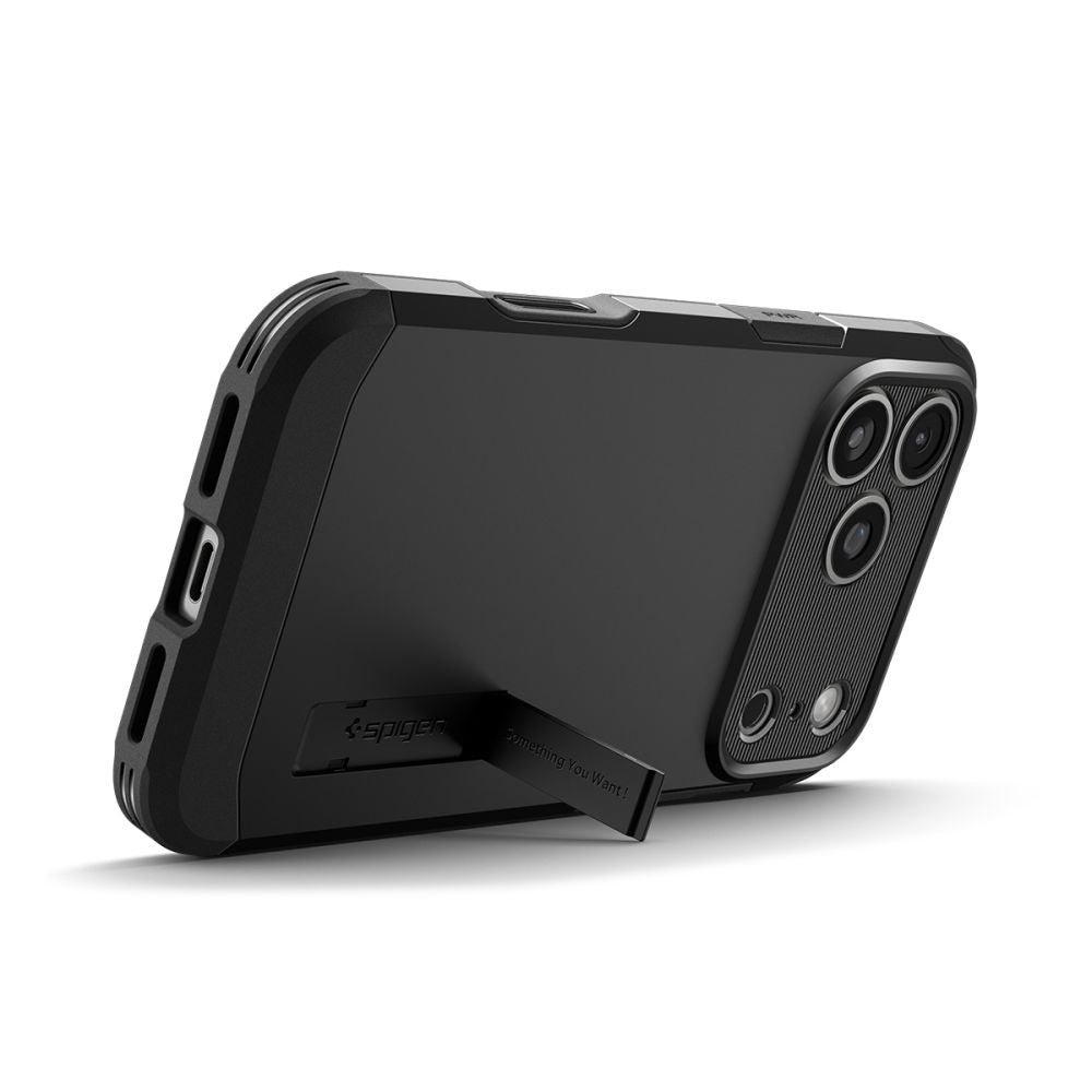 Custodia MagSafe per Apple iPhone 17 Pro, Spigen, Tough Armor T, Nera ACS10361