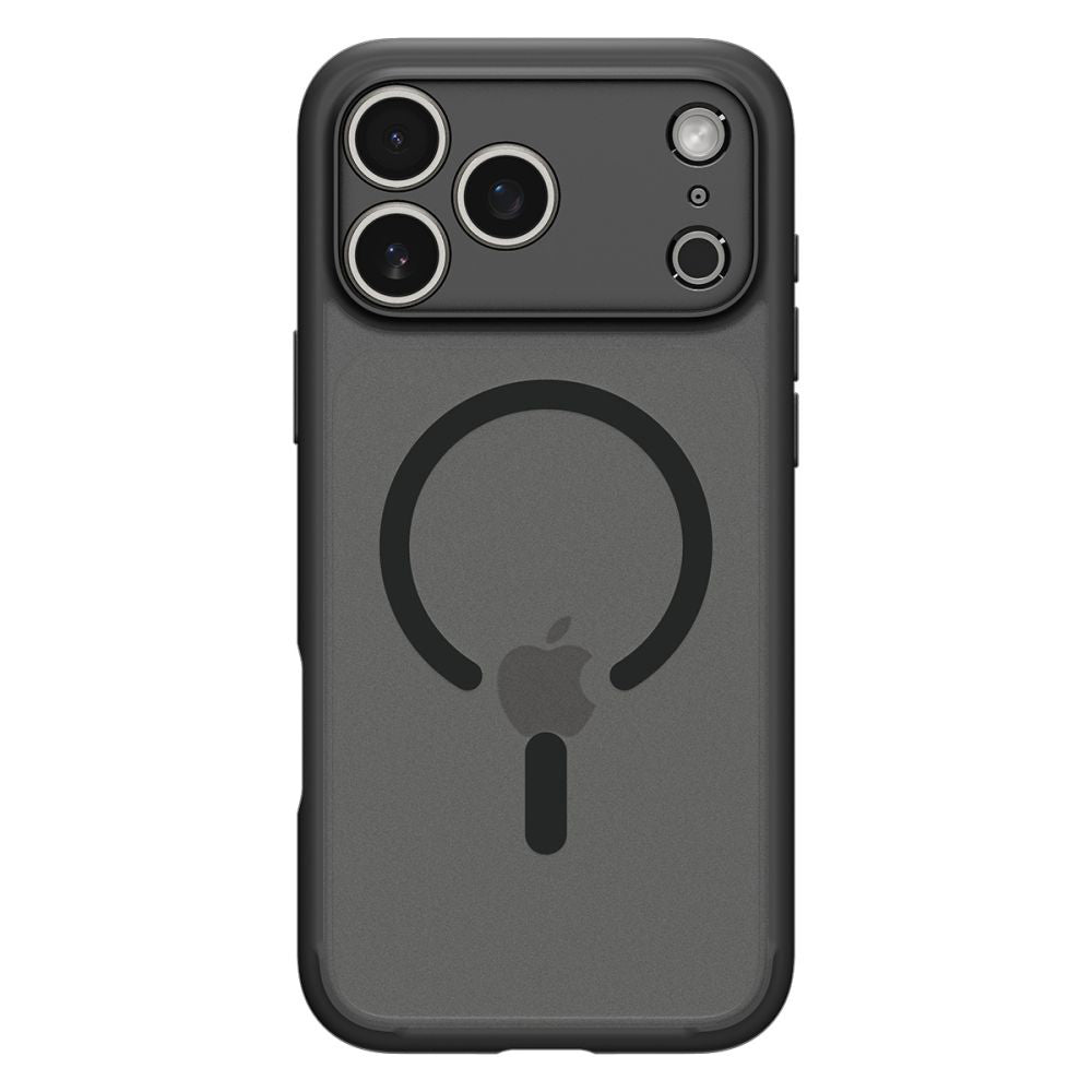 Custodia MagSafe per Apple iPhone 17 Pro, Spigen, Ultra Hybrid, Nera Satinata ACS10349