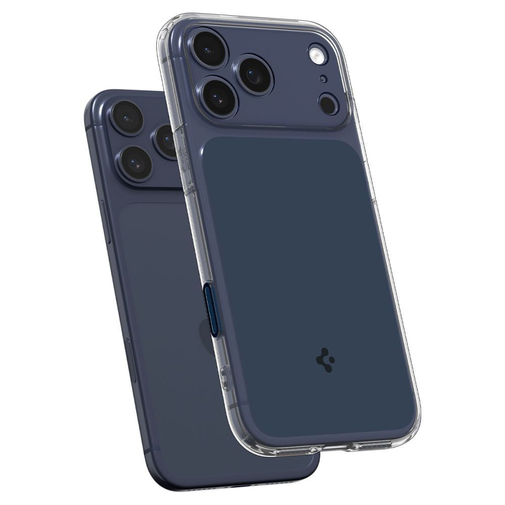 Custodia MagSafe per Apple iPhone 17 Pro, Spigen, Ultra Hybrid T, Blu Opaco ACS10476
