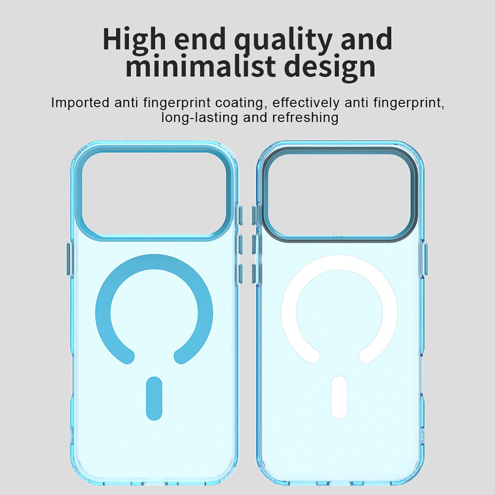 Custodia MagSafe per Apple iPhone 17 Pro, Techsuit, CandyCase, Blu