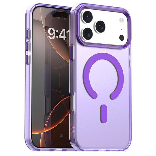 Custodia MagSafe per Apple iPhone 17 Pro, Techsuit, CandyCase, Viola