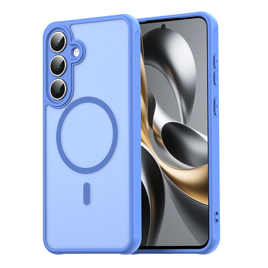 Custodia MagSafe per Apple iPhone 17 Pro, Techsuit, HaloFrost II, Blu