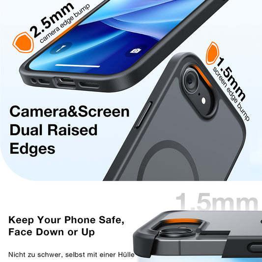 Custodia MagSafe per Apple iPhone 17 Pro, Torras, Guardian, Arancione