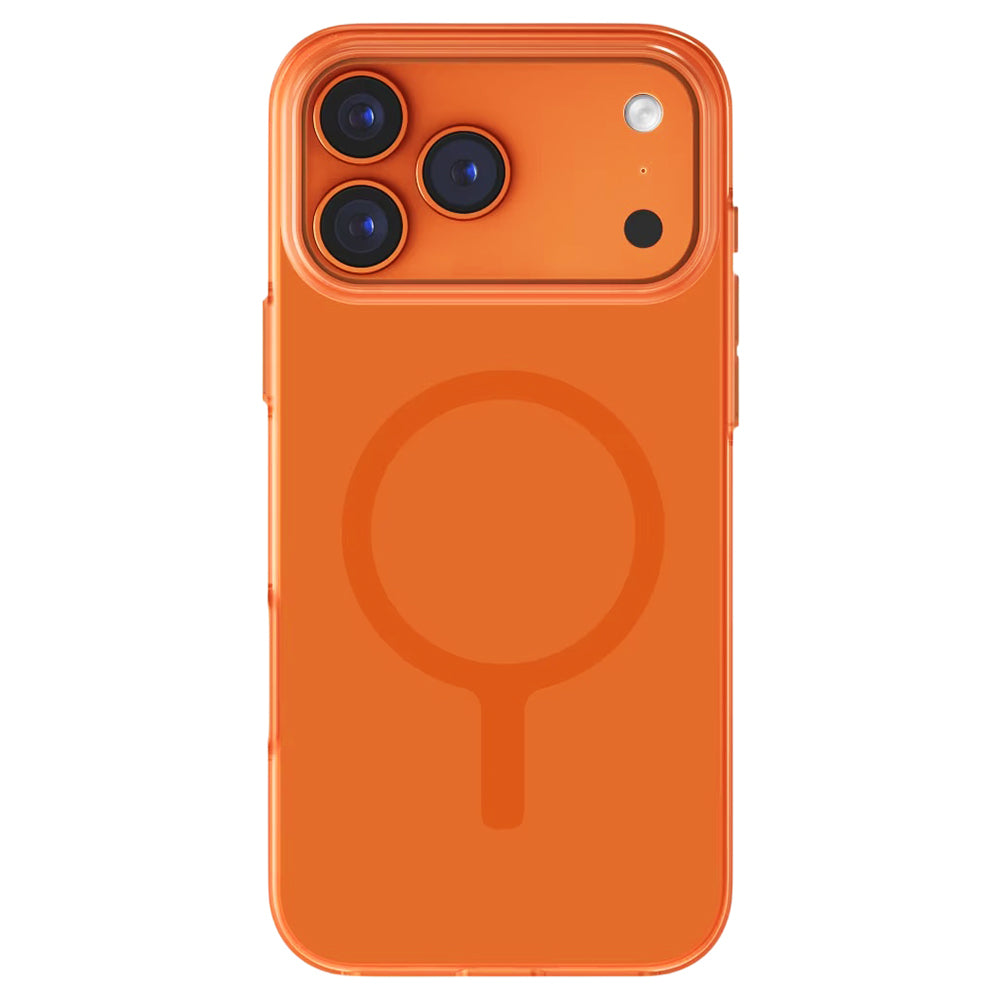 Custodia MagSafe per Apple iPhone 17 Pro, UNIQ, Clario MagClick, Arancione