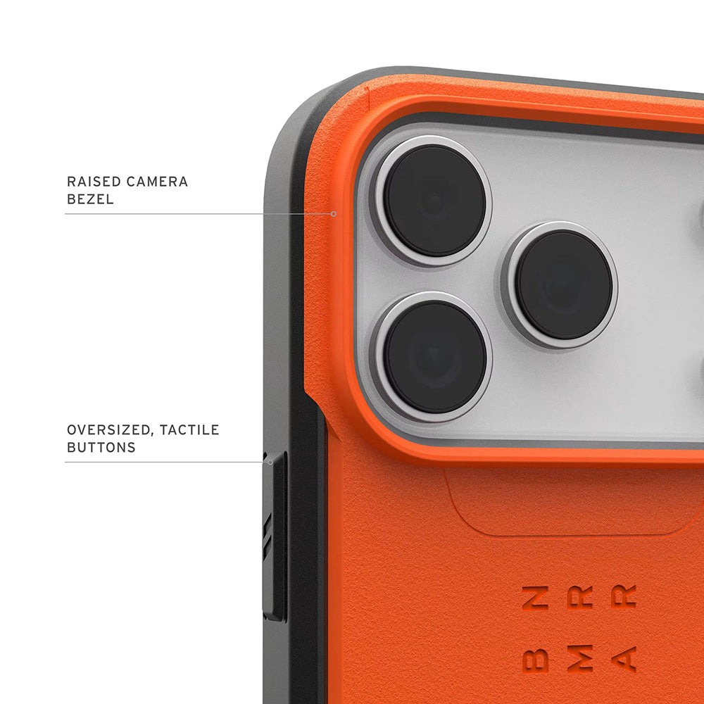 Custodia MagSafe per Apple iPhone 17 Pro, Urban Armor Gear, Civilian, Arancione