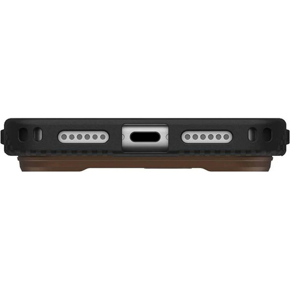 Custodia MagSafe per Apple iPhone 17 Pro, Urban Armor Gear, Fibr Armr, Nero Bronzo