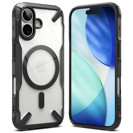 Custodia MagSafe per Apple iPhone 17, Ringke, Fusion X, Nera