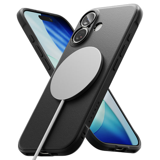 Custodia MagSafe per Apple iPhone 17, Ringke, Onyx, Nera