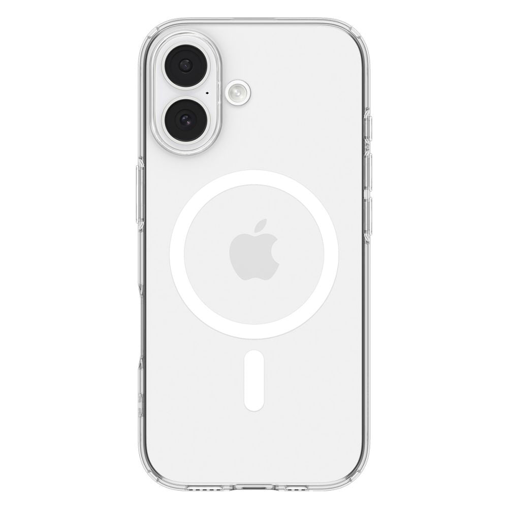 Custodia MagSafe per Apple iPhone 17, Spigen, Liquid Crystal, Bianca ACS10397