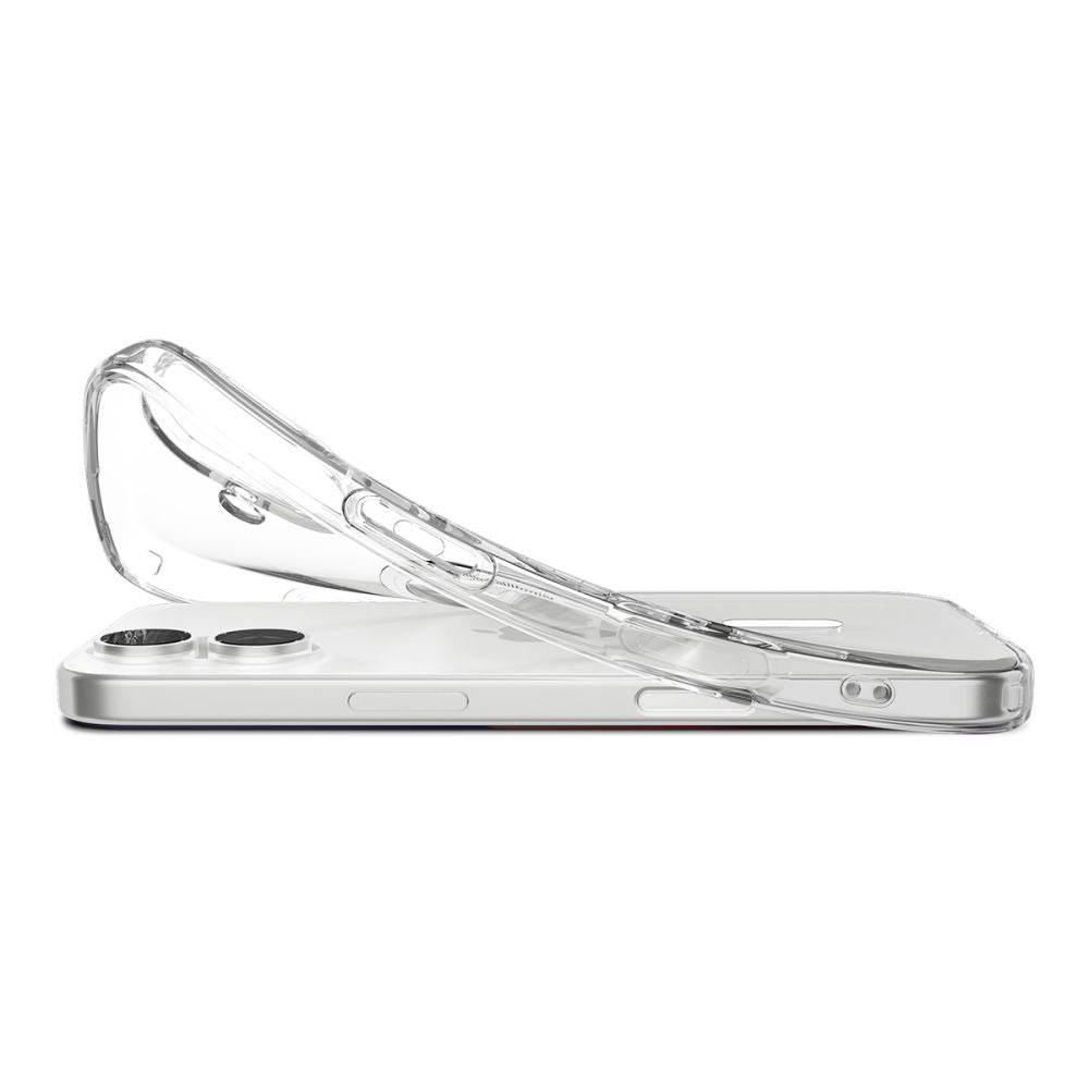 Custodia MagSafe per Apple iPhone 17, Spigen, Liquid Crystal, Bianca ACS10397
