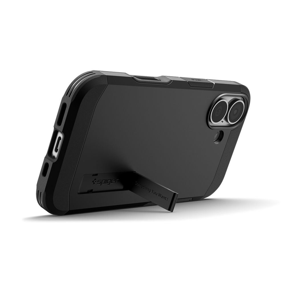 Custodia MagSafe per Apple iPhone 17, Spigen, Tough Armor T, Nera ACS10391