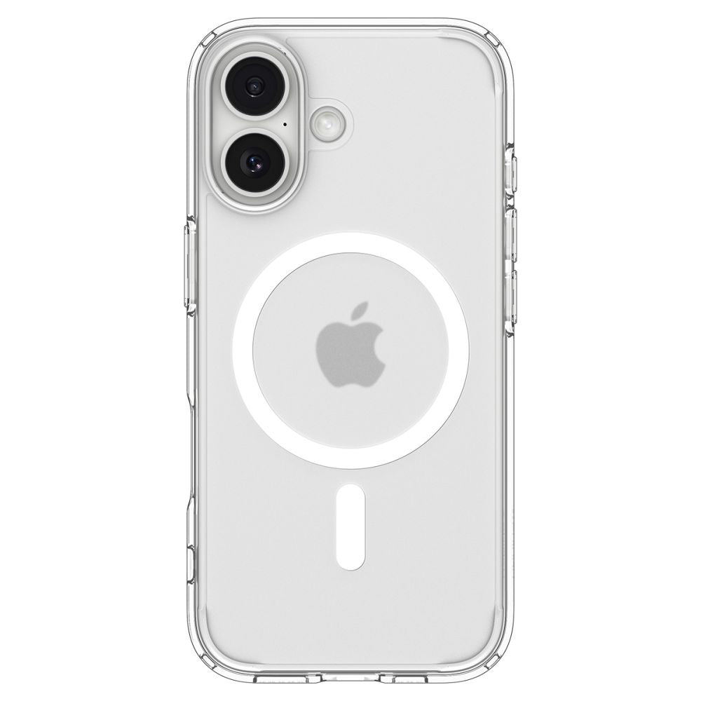 Custodia MagSafe per Apple iPhone 17, Spigen, Ultra Hybrid, Bianco Satinato