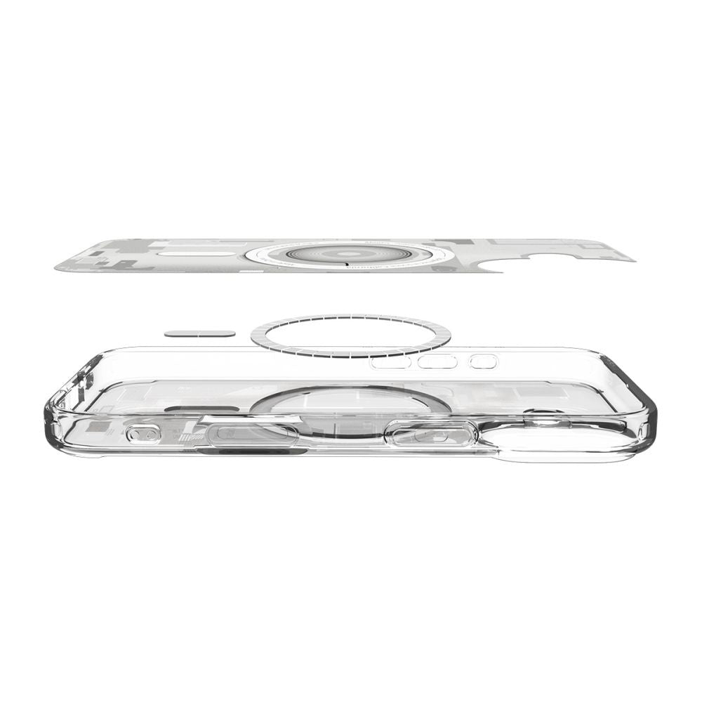 MagSafe Case for Apple iPhone 17, Spigen, Ultra Hybrid Zero One, White ACS10385