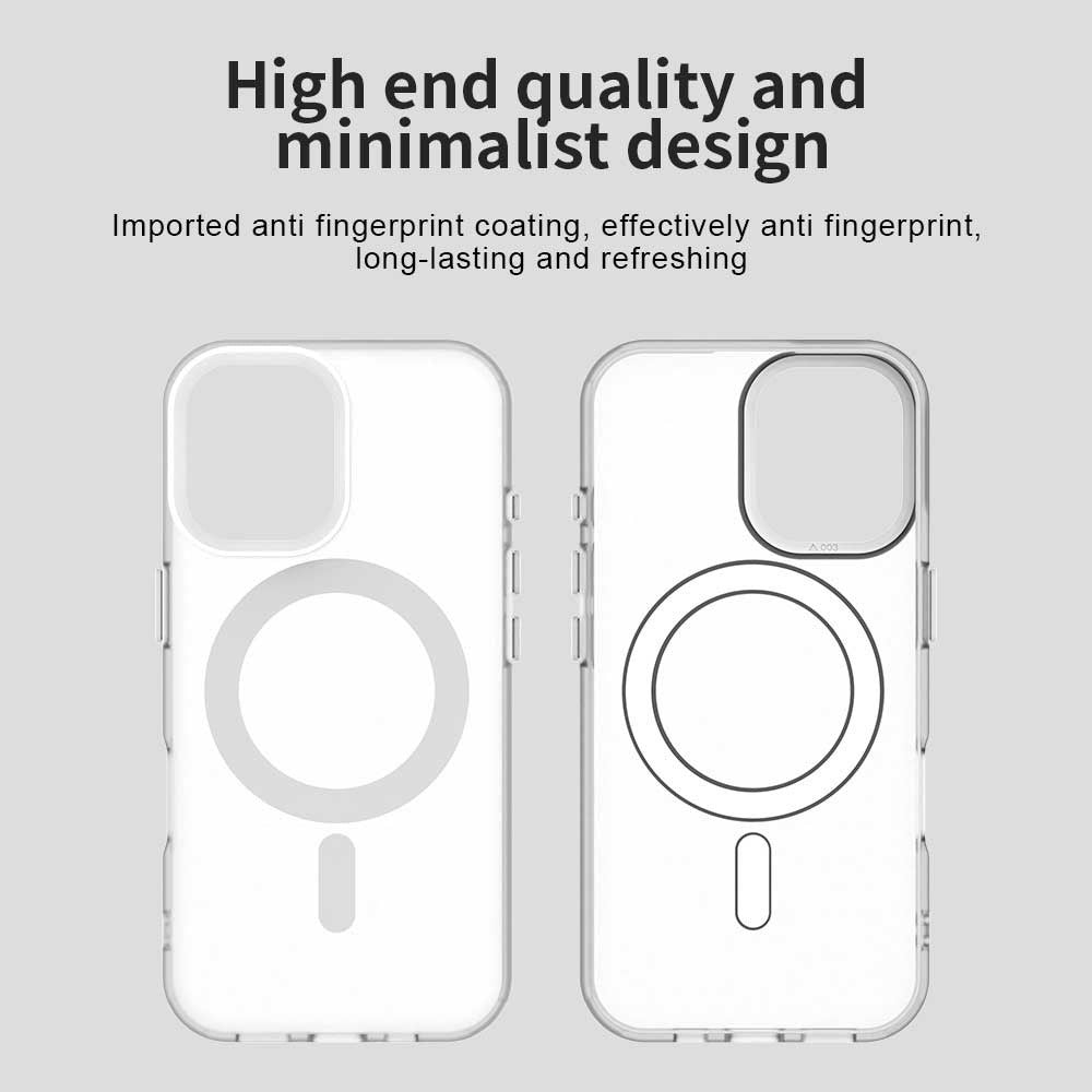 Custodia MagSafe per Apple iPhone 17, Techsuit, CandyCase, Bianca