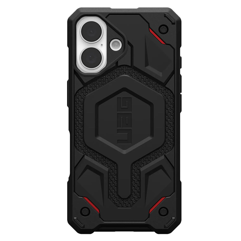 Custodia MagSafe per Apple iPhone 17, Urban Armor Gear, Monarch Pro Kevlar, Nera