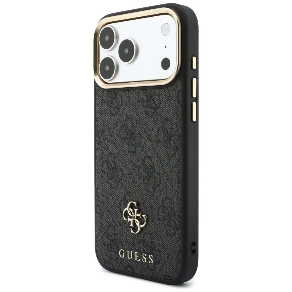 Custodia MagSafe per Apple iPhone 18 Pro / 17 Pro, Guess, 4G Cardslot, nera