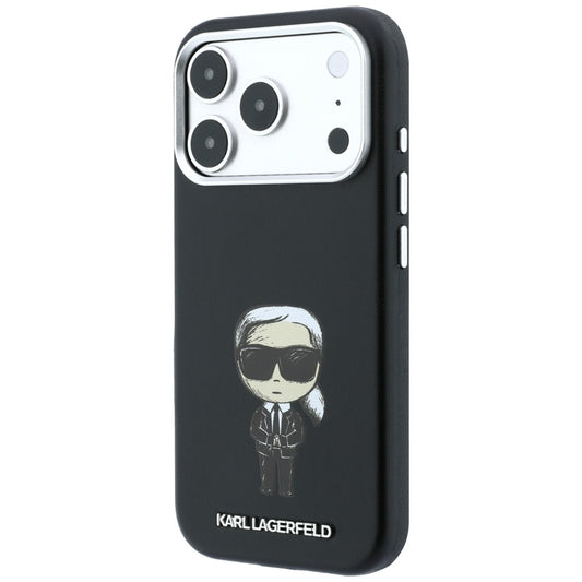 Custodia MagSafe per Apple iPhone 18 Pro / 17 Pro, Karl Lagerfeld, Ikonik Sketch, Nera